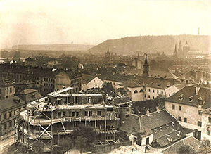 6. listopadu 1906 zapoala stavba druh budovy