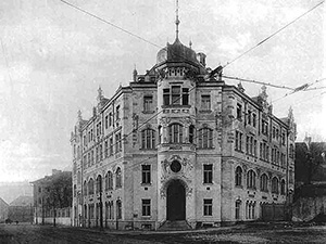 druh budova Klarova stavu byla slavnostn otevena 20. kvtna 1909